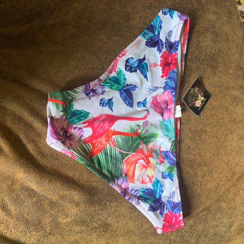 Tropical Bikini bottoms size 30 / medium